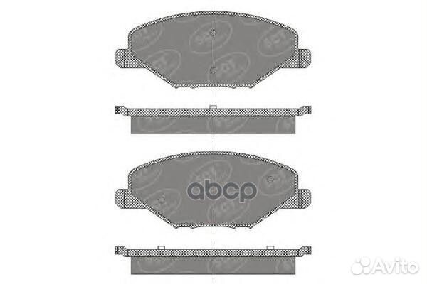Колод. торм.перед VW polo Седан 10/skoda fabia