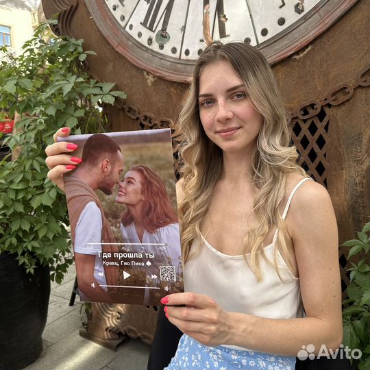 Витраж с фото / Подарок