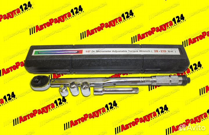 Ключ динамометрический трещоточный 1/2