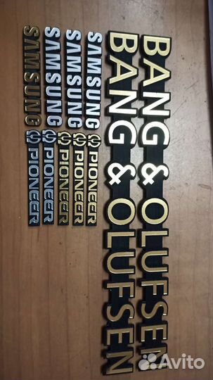 Шильды аудио, видео и прочие