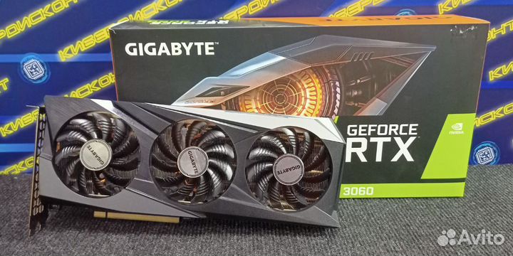 Видеокарта Gigabyte Gaming OC GeForce RTX 3060 12G