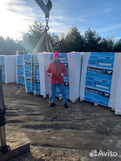 Газосиликатные газоблоки Бонолит