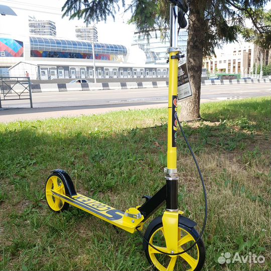 Самокат подростковый BD V1 Жёлтый