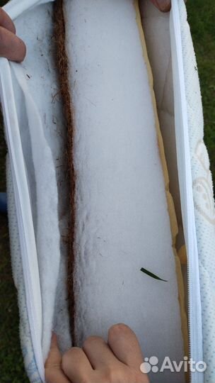 Матрас детский 120 60 plitex двусторонний