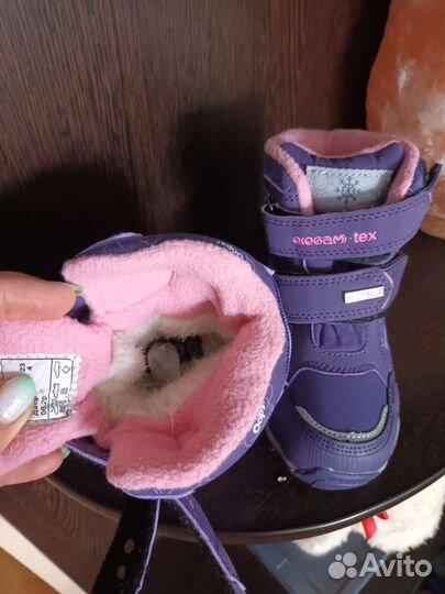 Ботинки зимние для девочки