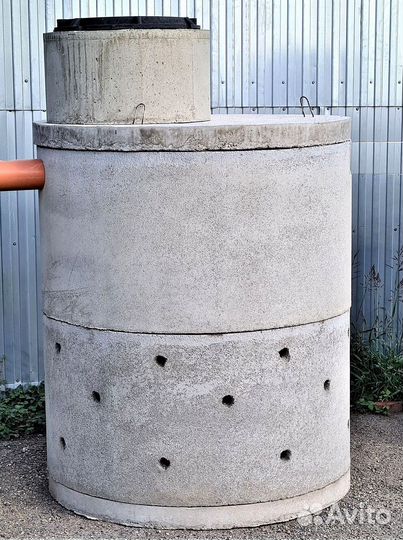 Септики под ключ из железобетонных колец