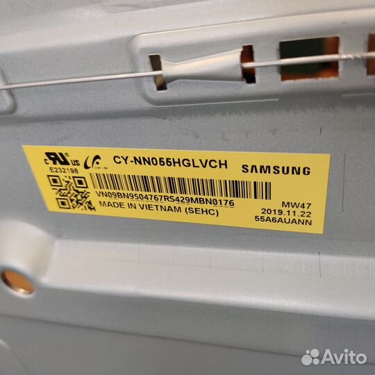 UE55NU7090U подсветка