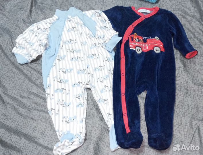 Вещи пакетом для мальчика 62-80