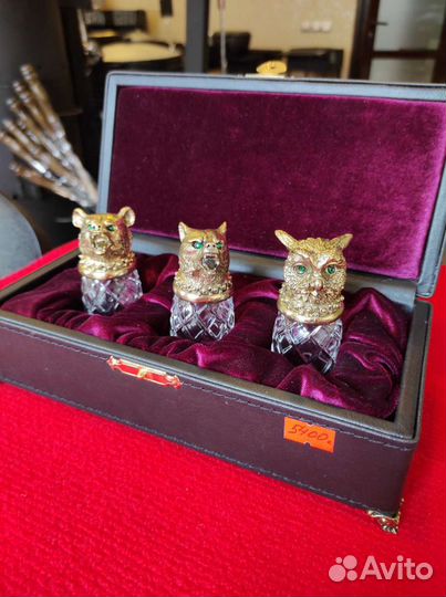 Рюмки перевёртыши с головами