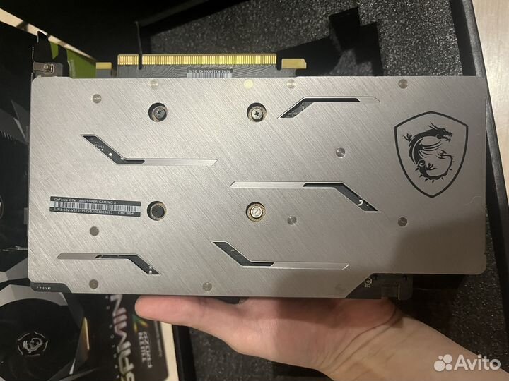 Видеокарта Msi gtx 1660 super gaming x
