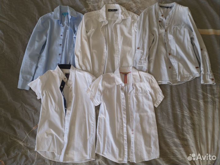 Рубашки 128 р-р