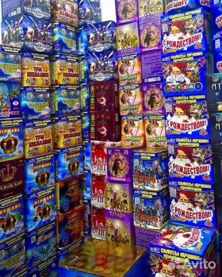 Салют фейерверк 8-120 залпов