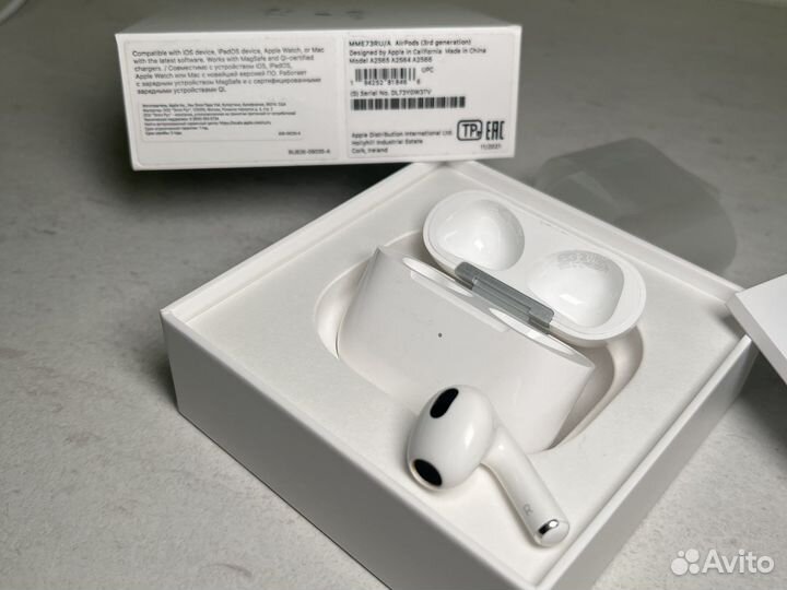 Наушники apple airpods 3 оригинал бу правый