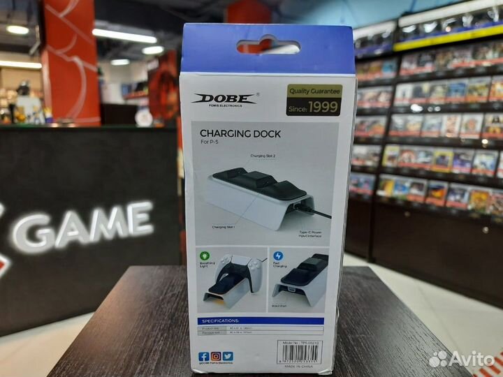 Зарядная станция для Dualsense Dobe