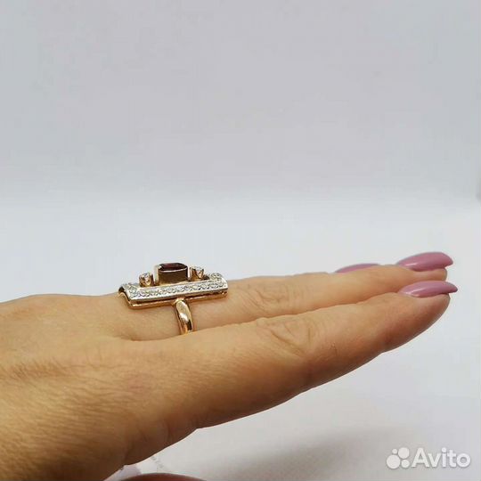 Кольцо золотое 585 пробы