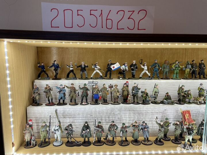 Оловянные солдатики 54 мм