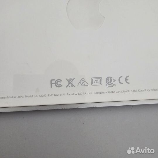 Клавиатура Apple usb wired keyboard a1243