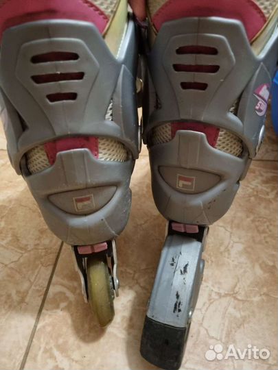 Ролики fila + чехол в подарок