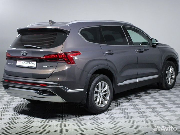 Hyundai Santa Fe 2.2 AMT, 2021, 77 453 км