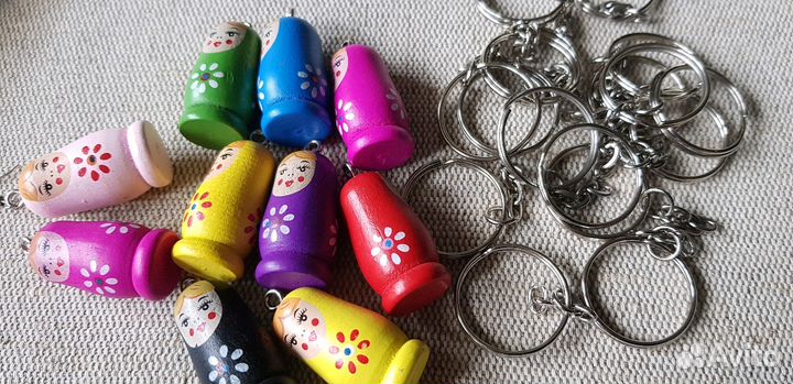 Брелки-матрешки