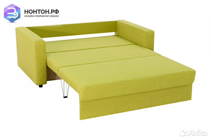Диван еврокнижка Алекс 1 оливковый