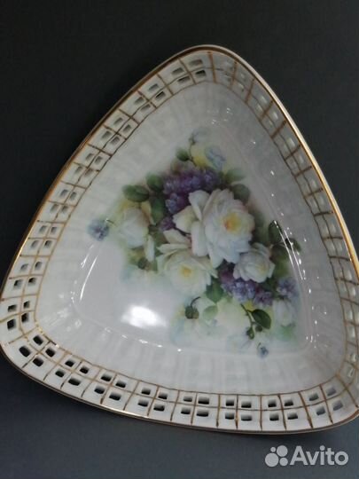 Ваза Фруктовница Салатник Англия LanSwel фарфор