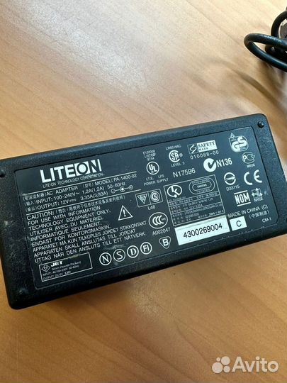 Блок питания для ноутбука liteon