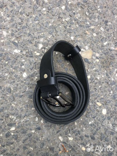 Мужской кожаный ремень