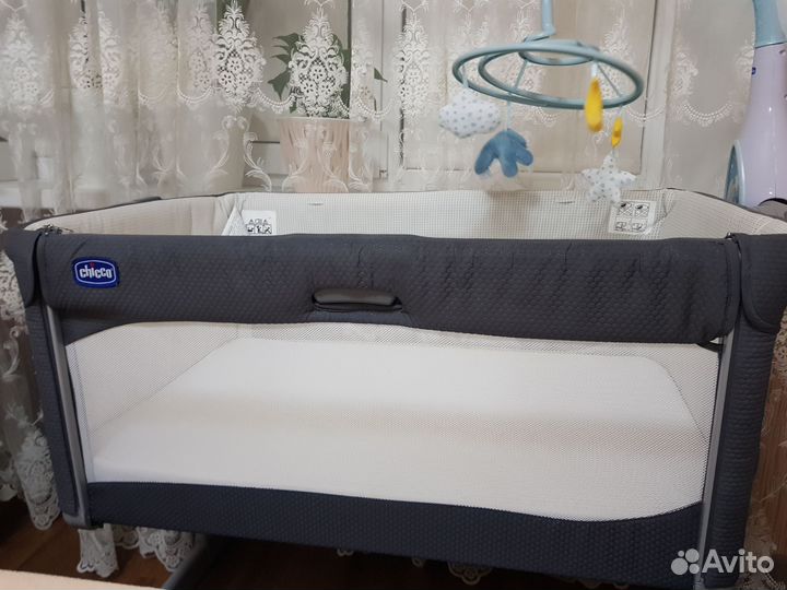 Детская кроватка приставная chicco