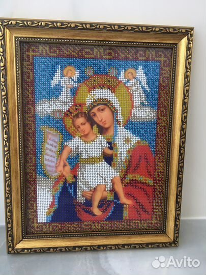 Иконы вышитые бисером