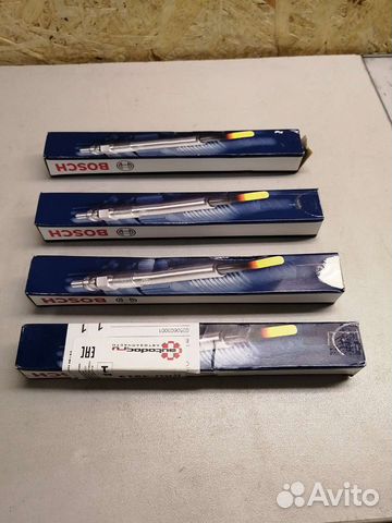 Свечи накаливания. Комплект 4 шт