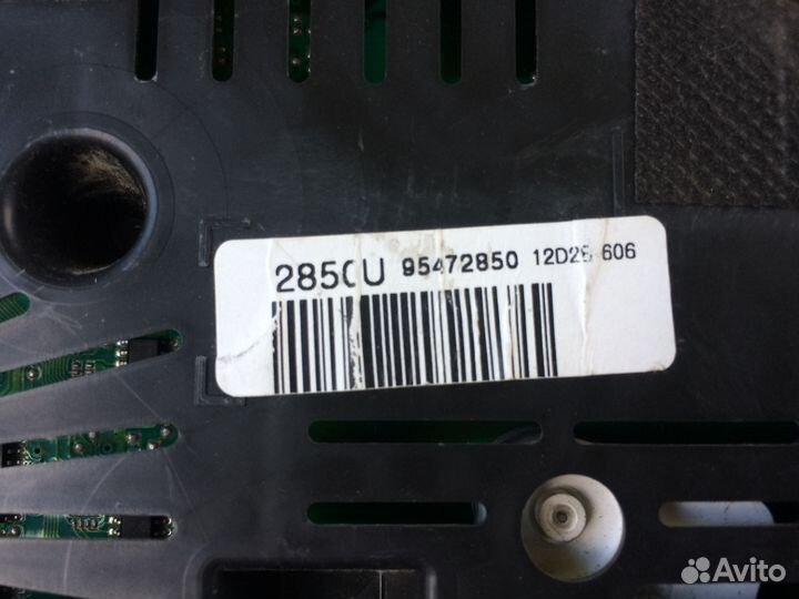 Панель приборов Chevrolet Cruze МКПП 2013