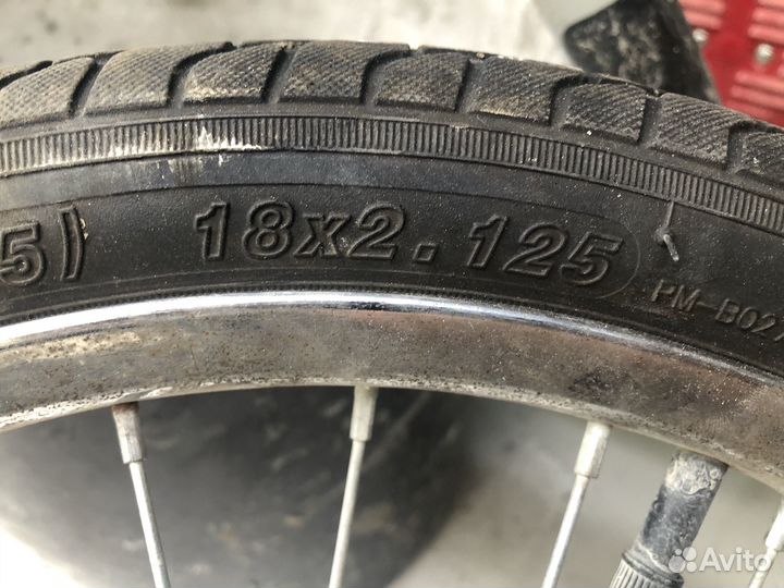 Колеса на велосипед в сборе