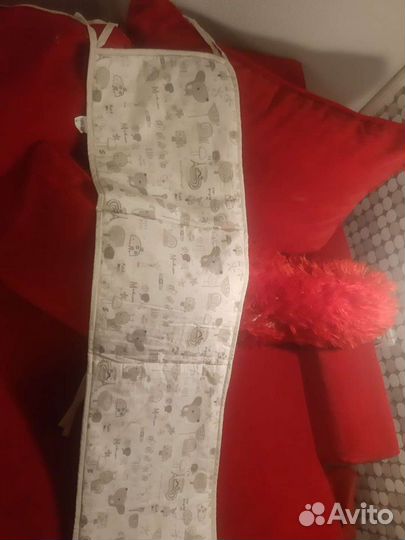 Бортики в кровать