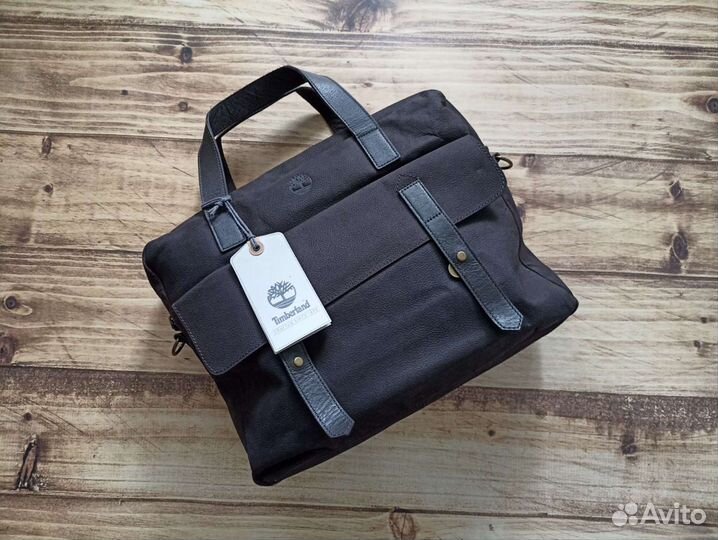Timberland новая кожаная мужская сумка оригинал