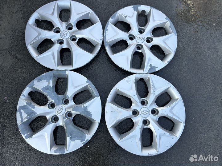 Колпаки на hyundai solaris r15