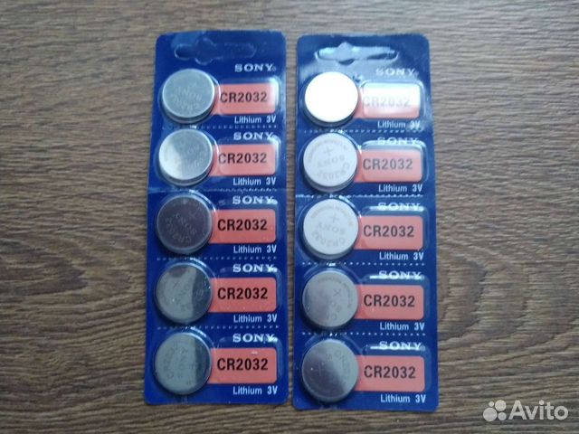 Батарейка cr2032 sony