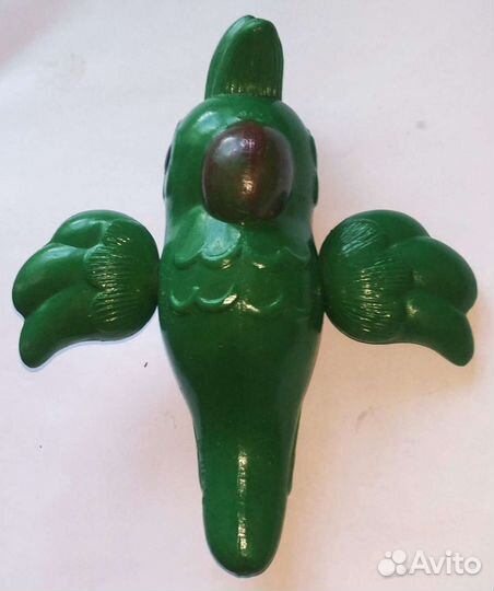Советская игрушка Попугай Буратино неваляшка