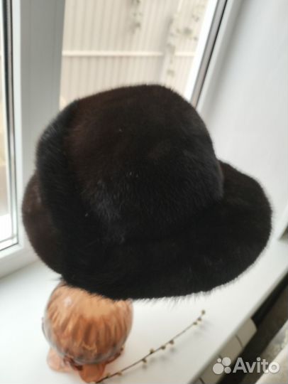 Шапка норковая женская