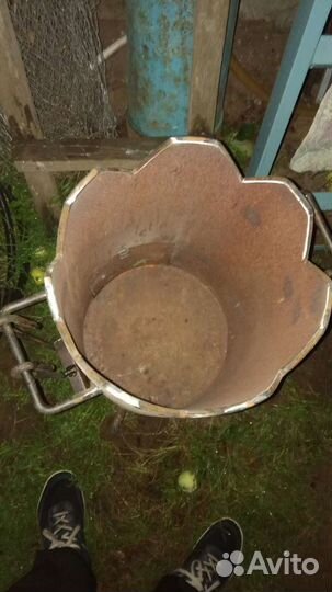 Печь для Казана 10мм 32см диаметр