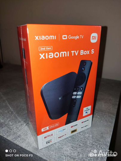 Android тв приставка Xiаоmi TV Box S 2nd Gen 2023