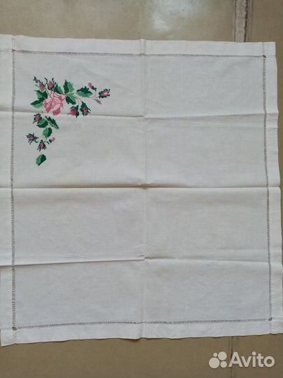 Рушники, салфетки, подзоры СССР винтаж