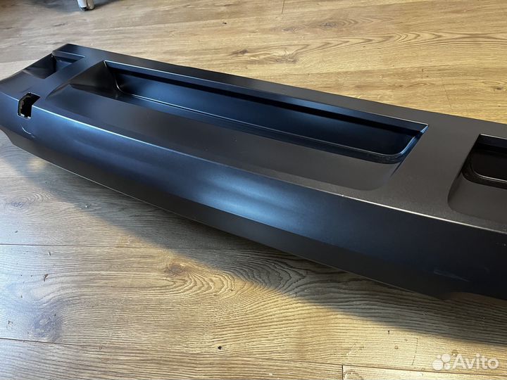 Юбка заднего бампера Skoda Karoq