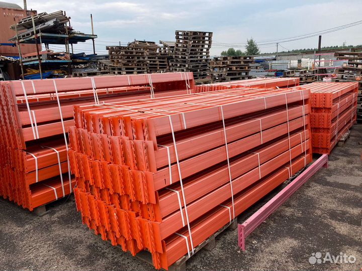 Палетные консольные мезанинные стеллажи бу