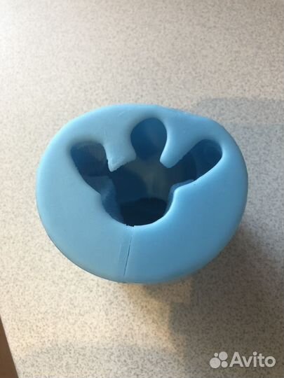 Форма силиконовая - Мишка с сердцем