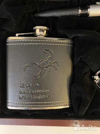 Мужской подарочный набор с флягой