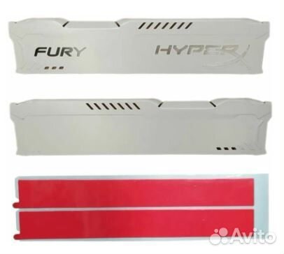 Радиаторы Охлаждения Озу HyperX Fury DDR1,2,3,4,5