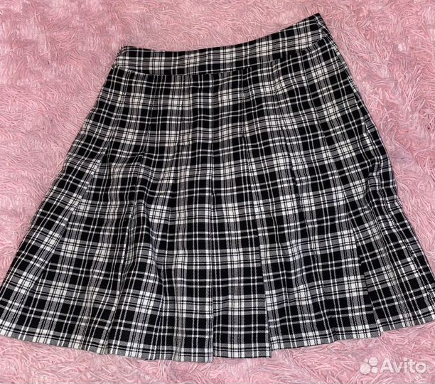 Юбка в клетку oodji