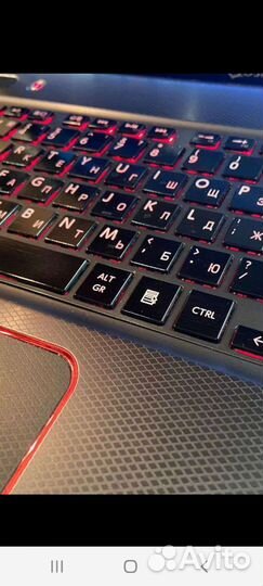 Ноутбук toshiba