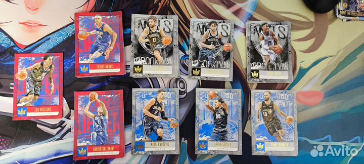 Карточки баскетболистов